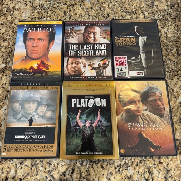 DVD Collection Lot of 8 Action (War Battle) Assorted movies - Picture 2 of 15
